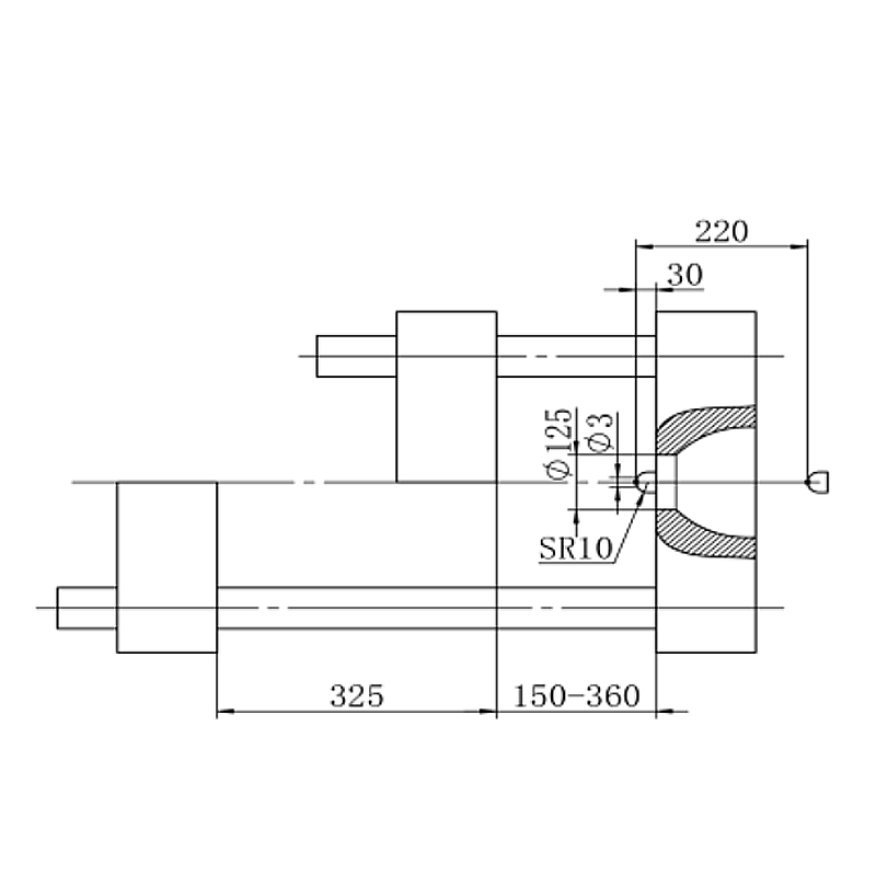 Phụ tùng ô tô bằng nhựa Máy ép phun cố định SLA108