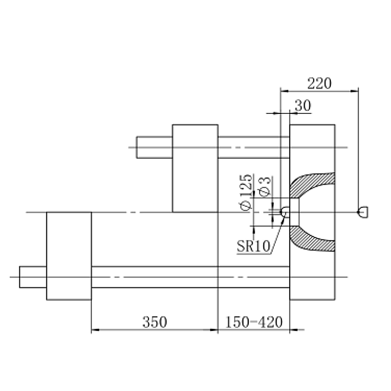 Pet Preform Plastic Máy ép phun tiết kiệm năng lượng SLA128