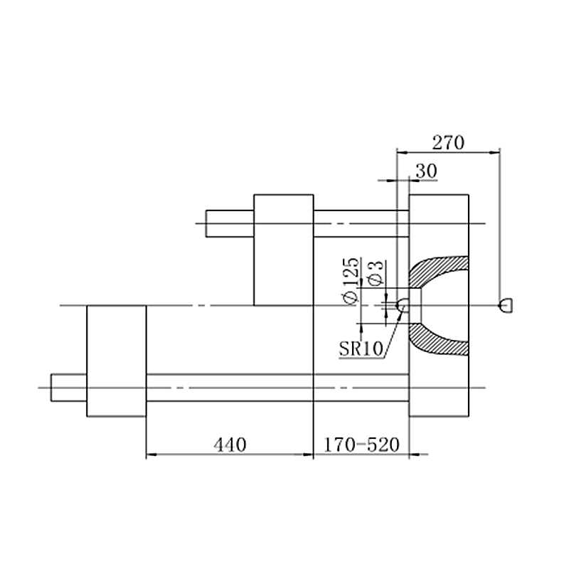 Kẹp chuyển đổi thủy lực Máy ép phun tiết kiệm năng lượng biến đổi bền và ổn định cho thùng nhựa SL178