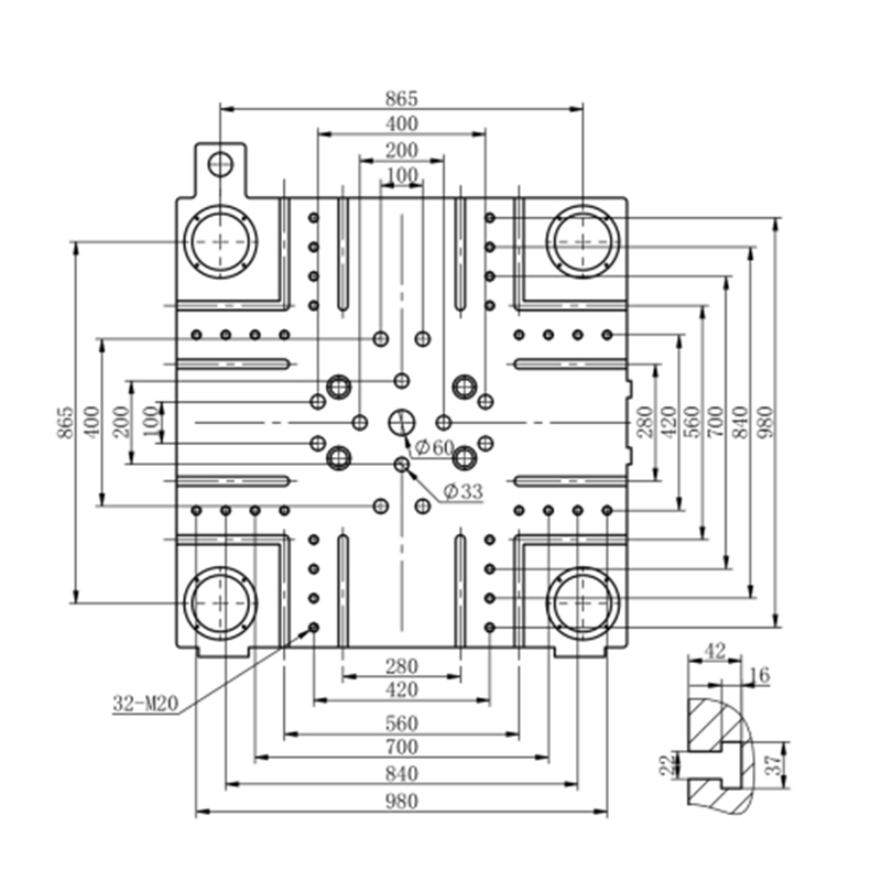 Bộ phận nhựa Máy ép phun bơm cố định SLA428