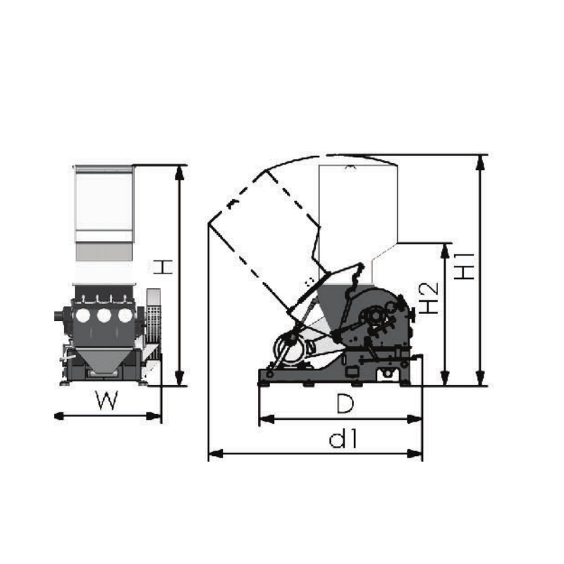 máy nghiền-HTS800